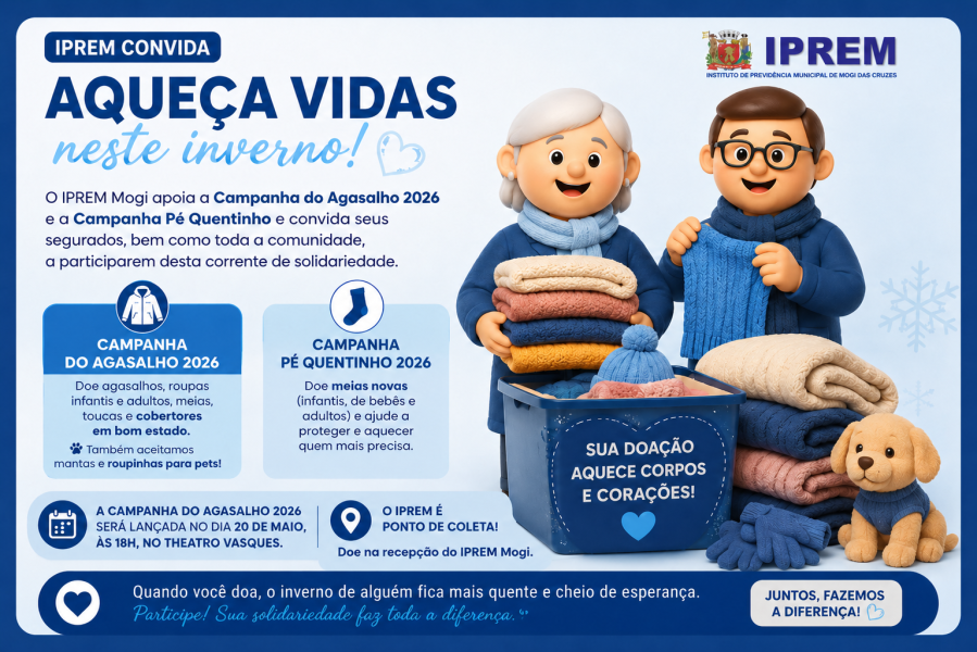 iprem-convida-segurados-a-participarem-da-campanha-do-agasalho-e-pe-quentinho-2026